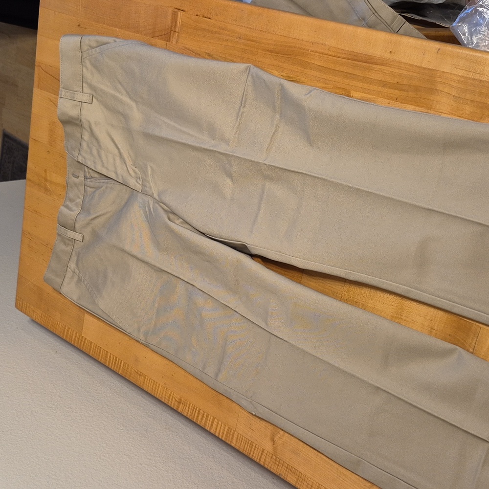 French Toast Relaxed Fit Twill Pant Khaki NWT